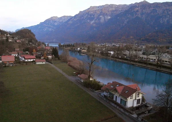 Vår resa till Interlaken, — Stockfoto