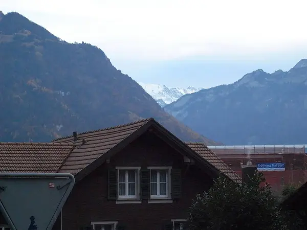 Nasza podróż do Interlaken, — Zdjęcie stockowe