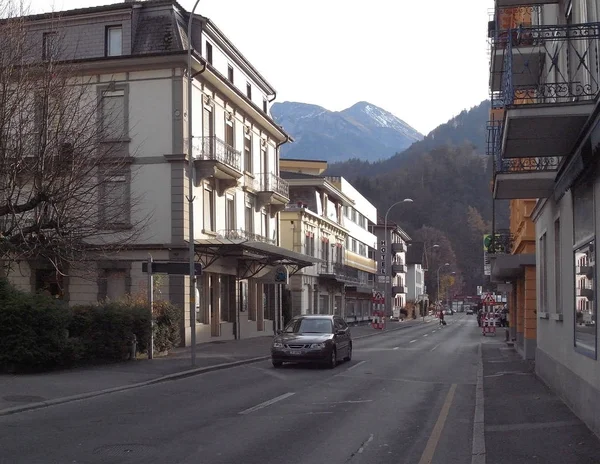 Vår resa till Interlaken, — Stockfoto