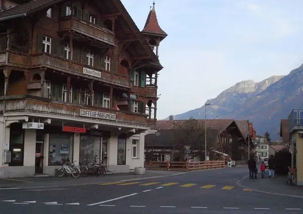 Naše cesta do Interlakenu, — Stock fotografie