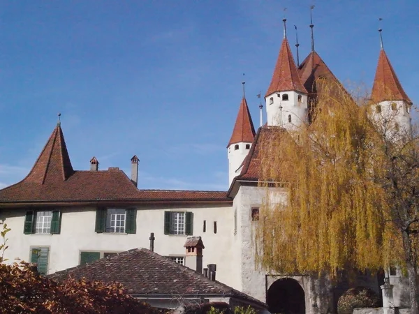 Nossa viagem a Thun, Suíça . — Fotografia de Stock