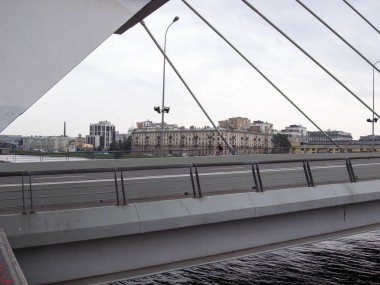 St. Petersburg 'un kuzeyinde kablo kaldı