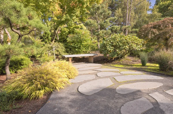 Ogród japoński w Gresham, Oregon. — Zdjęcie stockowe