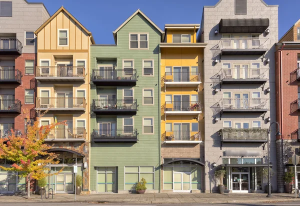 Moderne flatgebouwen in Gresham (Oregon). — Stockfoto