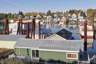 Portland Oregon yaşayan Nehri.