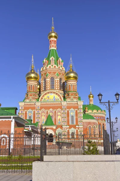 Russian architecture and traditions Yoshkar-Ola Russia. — Stock Photo, Image