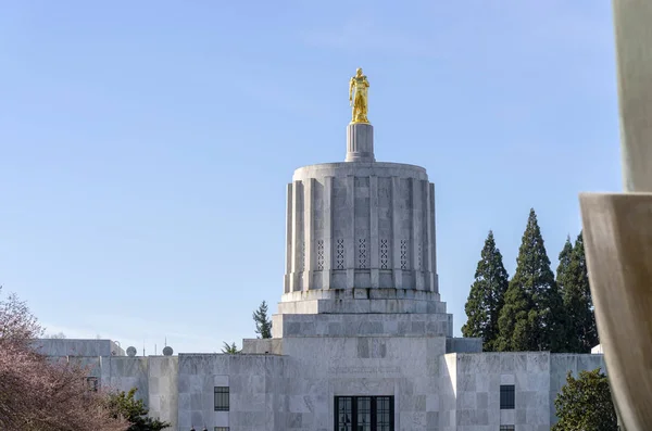 Állam capitol épületét Salem Oregon. — Stock Fotó