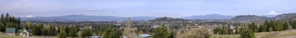 Пауелл Butte парк Панорама в Портленд штату Орегон. Стокове Фото