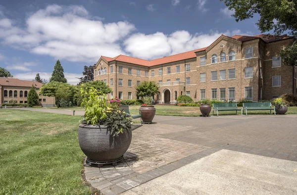 The Abbey on Mt. Angel Oregon. — Stock Photo, Image