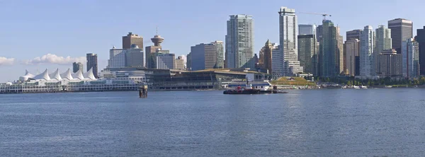 Vancouver Skyline Panoramisch Uitzicht Canada — Stockfoto