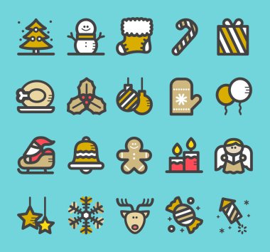 Christmas Icons set