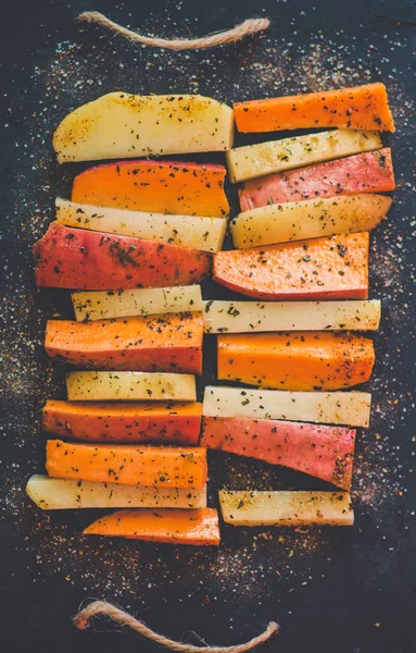 Patates ve tatlı patates