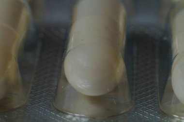 Yakın çekim uyuşturucu kabarcıklar, makro fotoğrafçılık