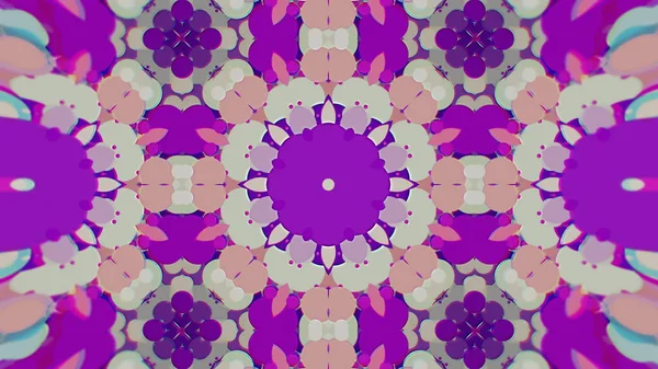 Abstract Colorido pintado Kaleidoscopic Graphic Background. Padrão de fundo hipnótico psicadélico futurista com textura . — Fotografia de Stock