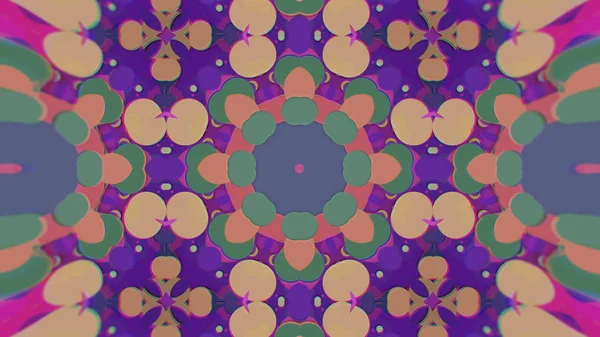 Abstraktní barevné malované kaleidoskopický grafické pozadí. Futuristické psychedelické hypnotické pozadí vzorek s texturou. — Stock fotografie