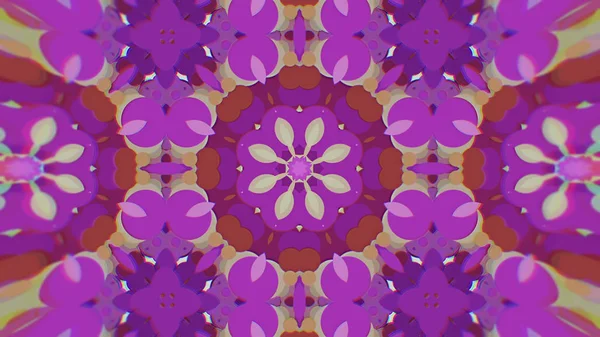 Abstract Colorido pintado Kaleidoscopic Graphic Background. Padrão de fundo hipnótico psicadélico futurista com textura . — Fotografia de Stock