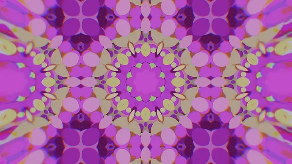 Abstrakte bunt bemalte kaleidoskopische grafische Hintergrund. futuristisches psychedelisches hypnotisches Hintergrundmuster mit Textur. — Stockfoto