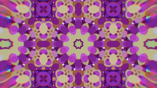 Abstract Colorido pintado Kaleidoscopic Graphic Background. Padrão de fundo hipnótico psicadélico futurista com textura . — Fotografia de Stock