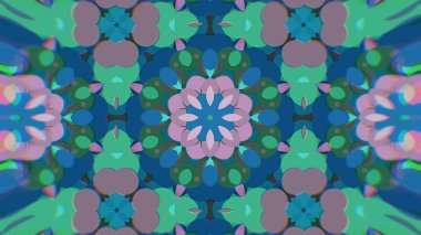 Soyut renkli sürekli değişen grafik arka plan boyalı. Fütüristik Psychedelic hipnotik zemin desen doku ile.