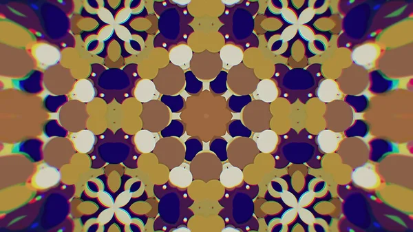 Abstraktní barevné malované kaleidoskopický grafické pozadí. Futuristické psychedelické hypnotické pozadí vzorek s texturou. — Stock fotografie