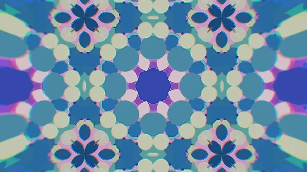 Abstract Colorido pintado Kaleidoscopic Graphic Background. Padrão de fundo hipnótico psicadélico futurista com textura . — Fotografia de Stock