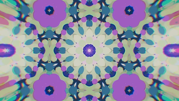 Abstract Colorido pintado Kaleidoscopic Graphic Background. Padrão de fundo hipnótico psicadélico futurista com textura . — Fotografia de Stock