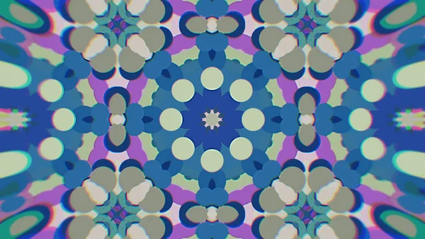 Abstract Colorido pintado Kaleidoscopic Graphic Background. Padrão de fundo hipnótico psicadélico futurista com textura . — Fotografia de Stock