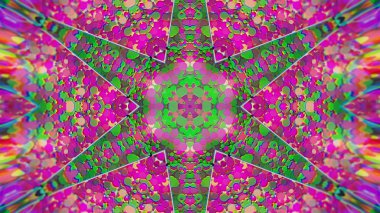 Soyut renkli sürekli değişen grafik arka plan boyalı. Fütüristik Psychedelic hipnotik zemin desen doku ile.