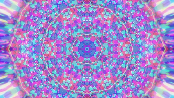 Abstraktní barevné malované kaleidoskopický grafické pozadí. Futuristické psychedelické hypnotické pozadí vzorek s texturou. — Stock fotografie