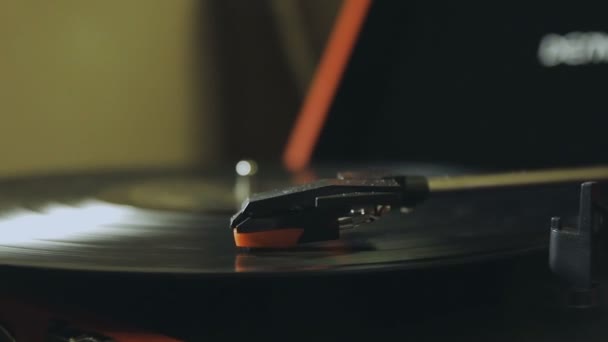 Jeu de table tournante, aiguille de joueur — Video