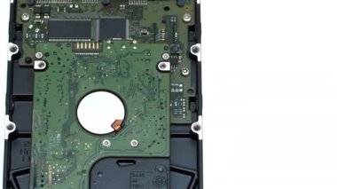 Beyaz arka planda hareket üstünde sert yuvarlak yüzey