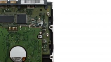 Beyaz arka planda hareket üstünde sert yuvarlak yüzey