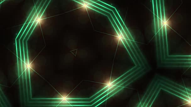 Fond abstrait, lumière du club, kaléidoscope 