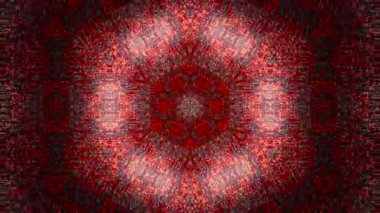 Fraktal mavi sürekli değişen arka plan. Fraktal tasarımı ile arka plan hareket. Disko spektrum ışık konser spot ampul