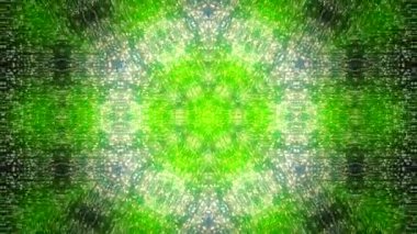 Fraktal mavi sürekli değişen arka plan. Fraktal tasarımı ile arka plan hareket. Disko spektrum ışık konser spot ampul