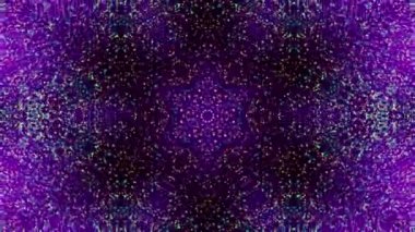 disko kaleidoscopes arka plan animasyonlu parlak neon renkli çizgileri ve geometrik şekiller için müzik klipleri, Vj, Dj, sahne, Led ekranlar, gösteri, etkinlikler, Noel videolar, festivaller, gece kulüpleri. 4k.