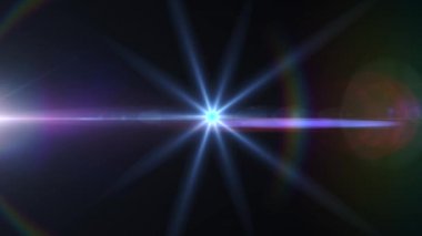 anamorfik mercek parlaması 3840 x 2160 4k, ışıklar arka plan .