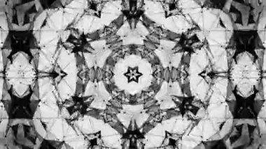 Arka plan geometrik çizgiler ve noktalar hareketli. Döngüsel animasyon.