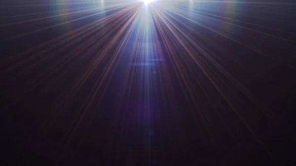 Анотація освітлення цифрового спалаху лінз на темному фоні — стокове фото