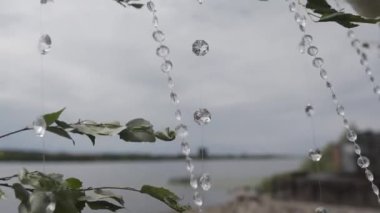 Düğün kaydı için güzel bir dekor..