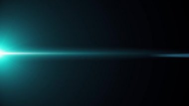 Siyah arka planda mercek patlaması etkisi. Soyut Güneş patlaması, ekran modu için güneş patlaması. Güneş ışığı doğanın soyut arkaplanı, yanıp sönen güneş patlaması, ışıldayan mercek optik ışınlar. 4K UHD video .