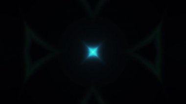 Hareket eden doğrusal parlamalar. 4K soyut arkaplan.