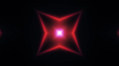 Hareket eden doğrusal parlamalar. 4K soyut arkaplan.