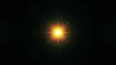 Hareket eden doğrusal parlamalar. 4K soyut arkaplan.