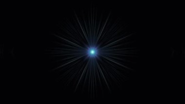Hareket eden doğrusal parlamalar. 4K soyut arkaplan.