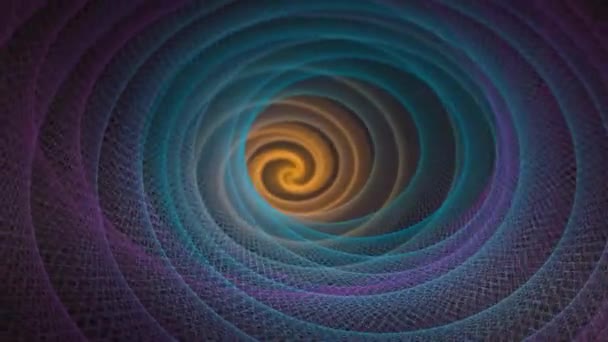 Fond abstrait linéaire mouvant. Graphiques de mouvement 4K .