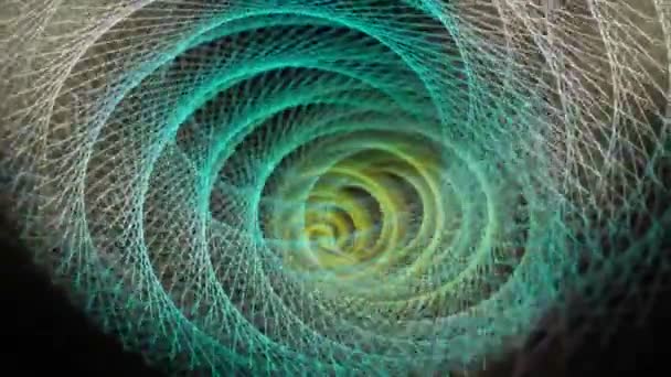 Fond abstrait linéaire mouvant. Graphiques de mouvement 4K .