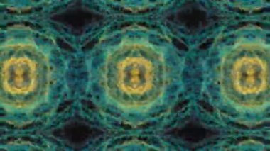 Kaleydoskop hareket ediyor. 4K hareket grafikleri.