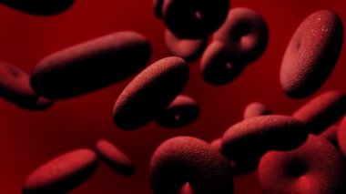 Coronavirus kan hücrelerini enfekte etti. Coronavirüs salgını.