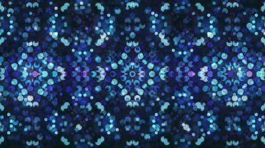 Kaleydoskop hareket ediyor. 4K hareket grafikleri.